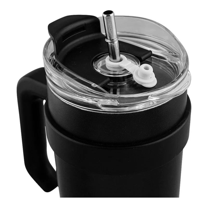 Stainless Steel Insulated Tumbler 42oz with Straw