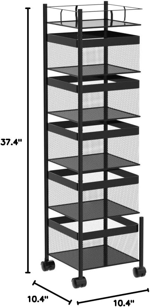 Premium Square Metal Trolley