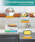 Kitchen Dish Soap Dispenser Set