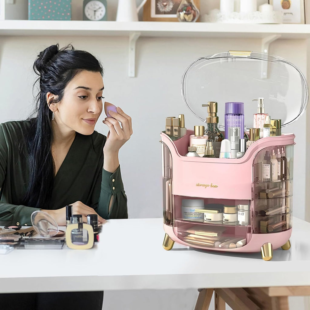 Large Capacity Luxury Cosmetic Organizer