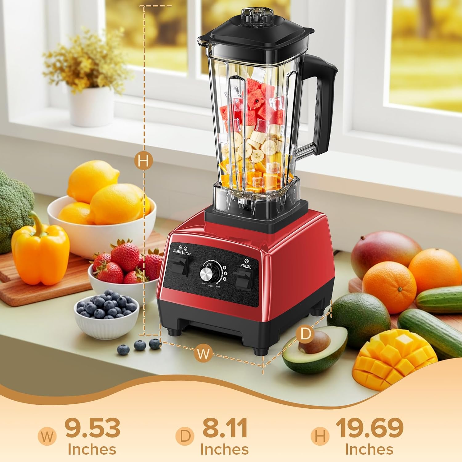 Silver Crest Blender SC-1589 2 in 1