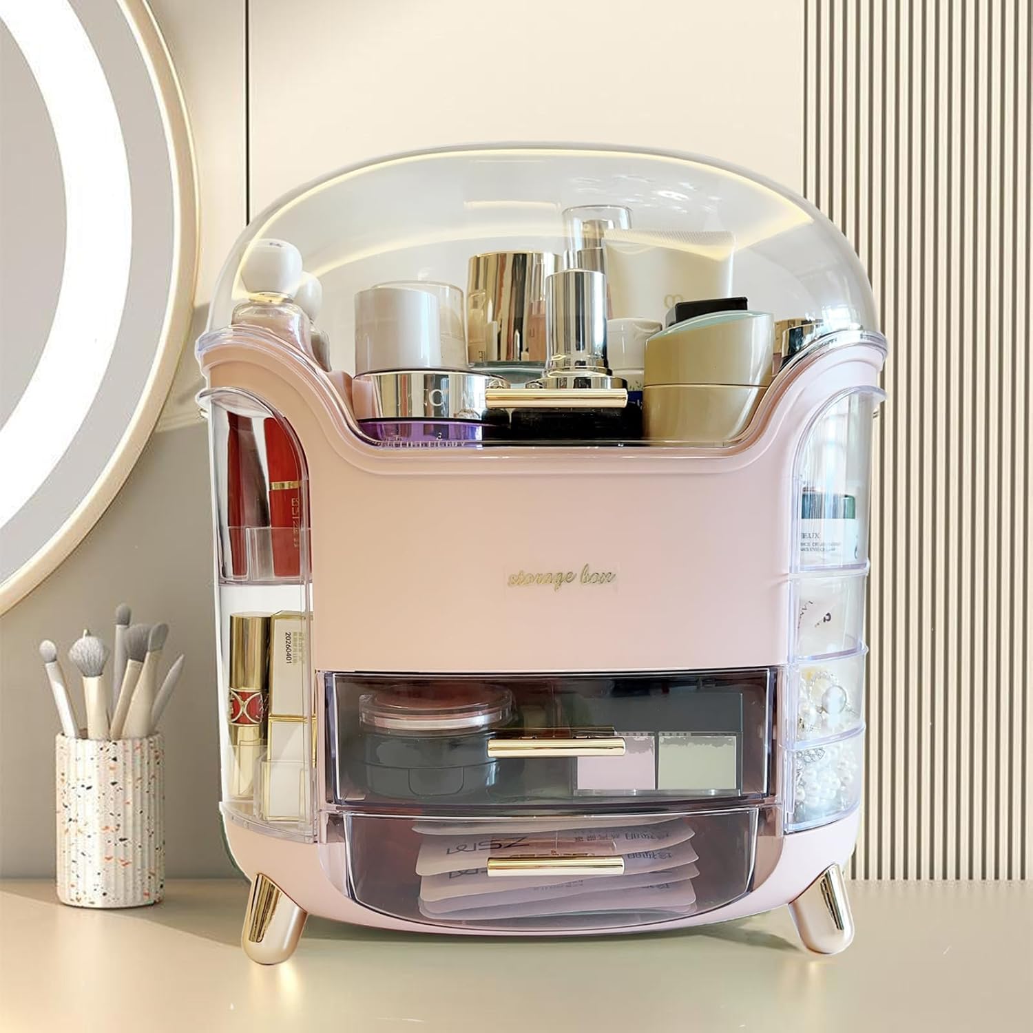 Large Capacity Luxury Cosmetic Organizer