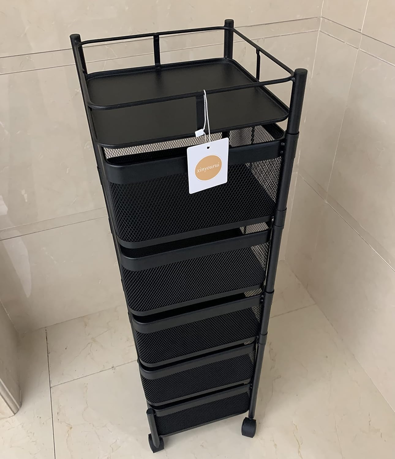 Premium Square Metal Trolley