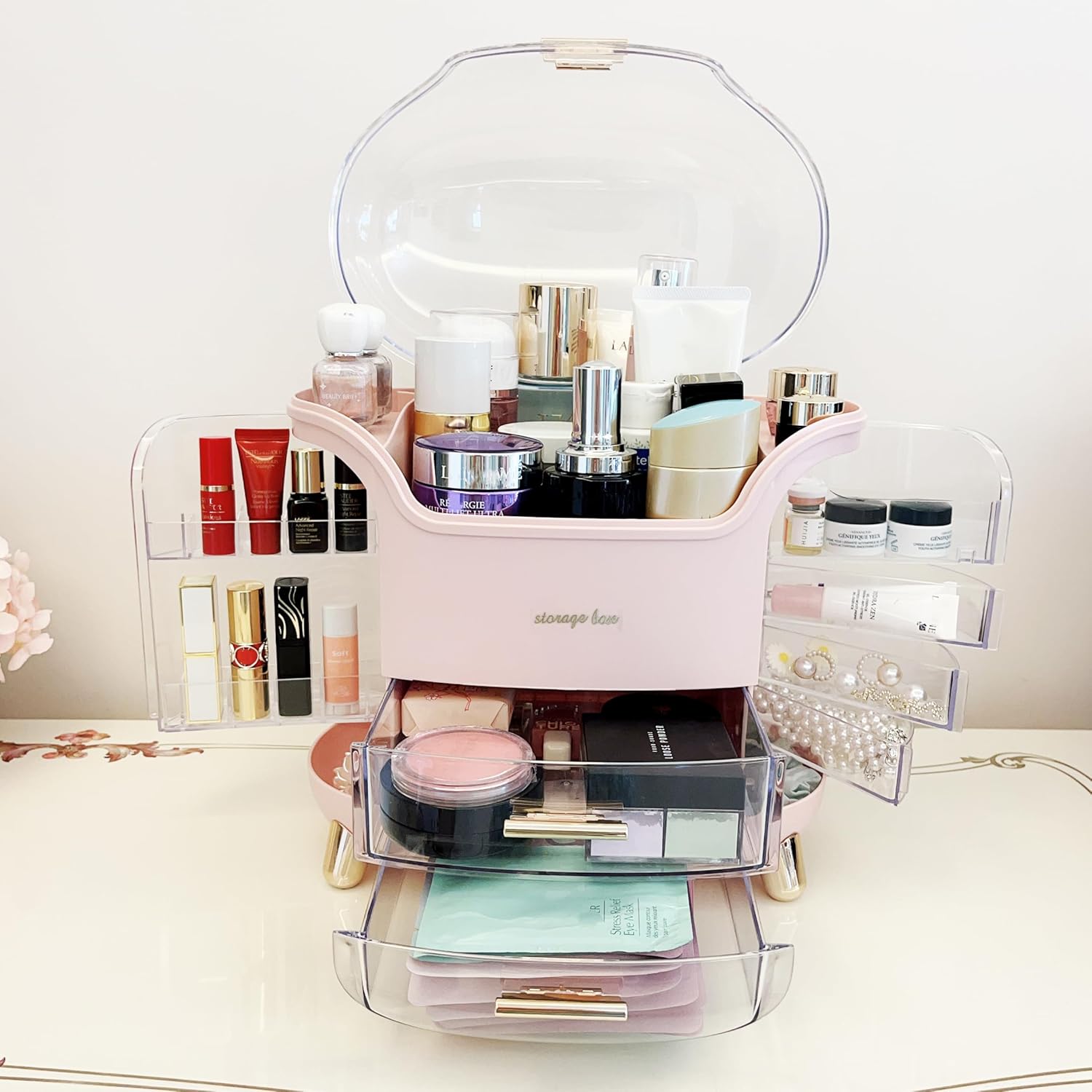 Large Capacity Luxury Cosmetic Organizer