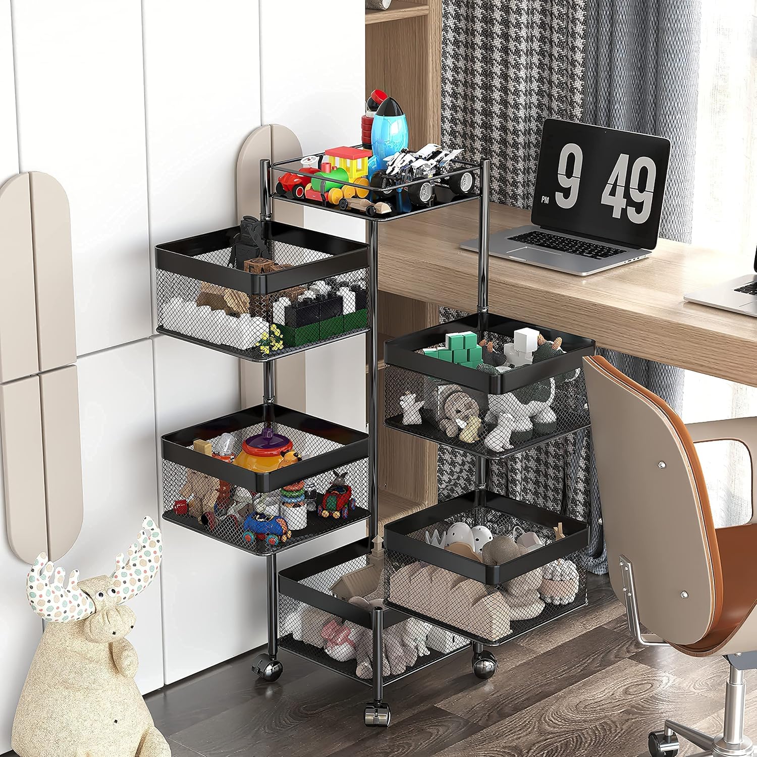 Premium Square Metal Trolley
