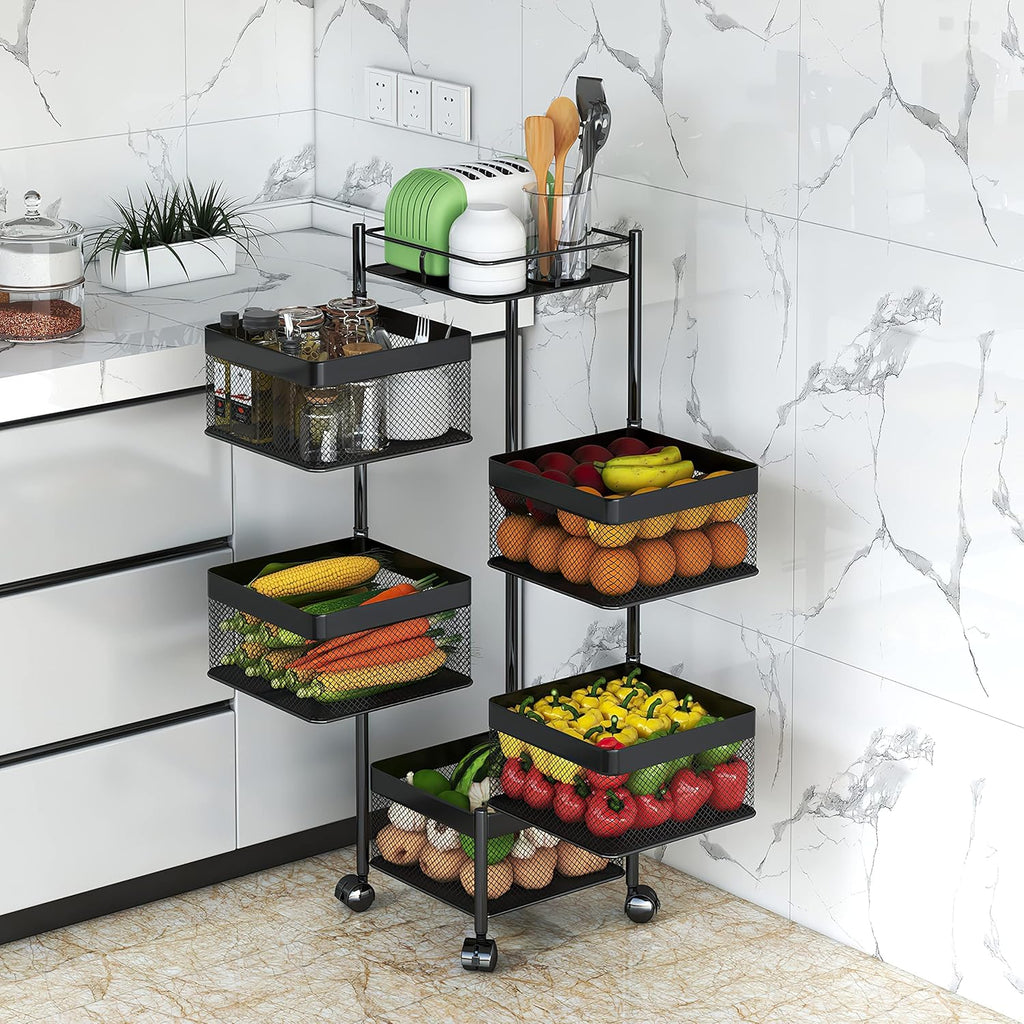 Premium Square Metal Trolley