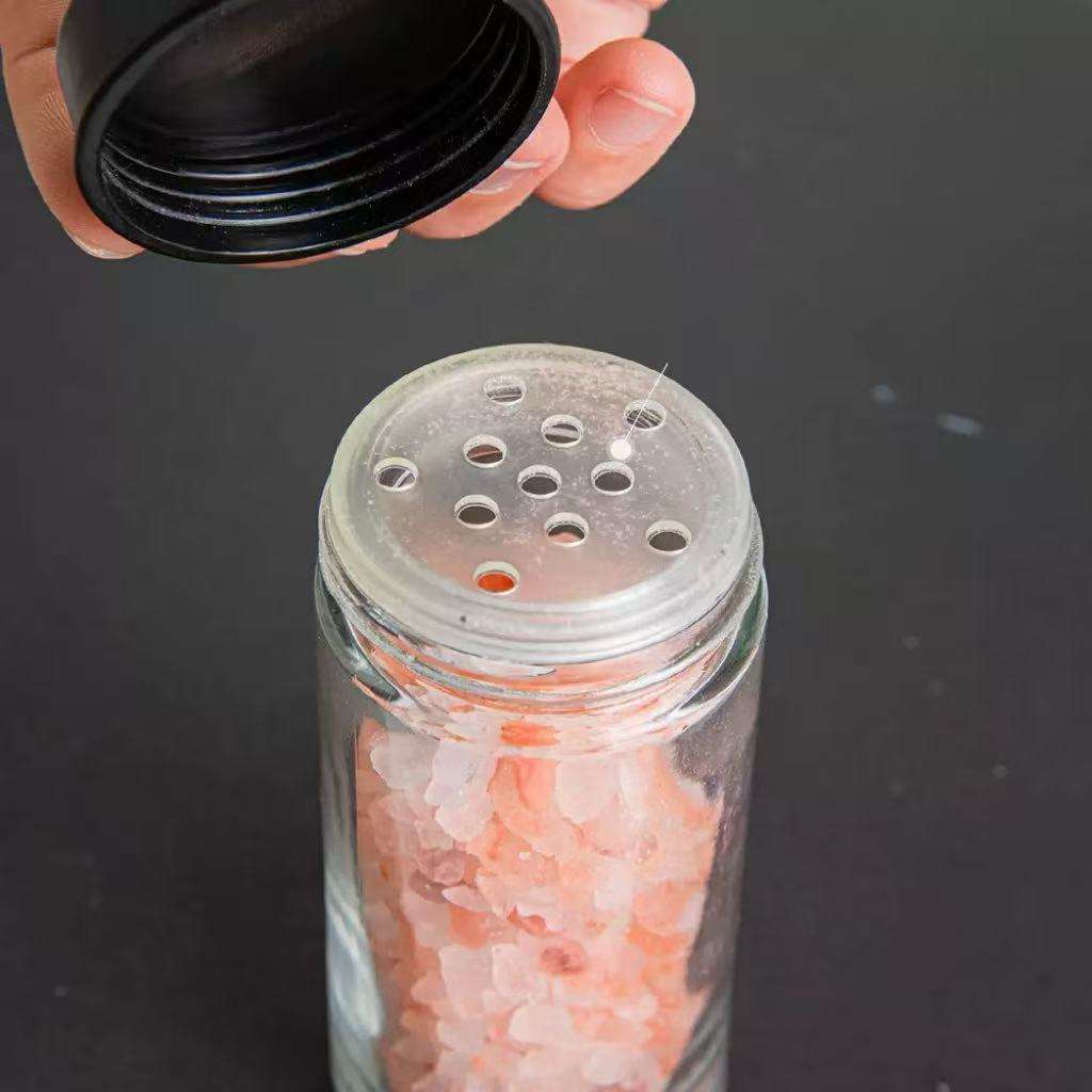 Rotating Ferris Wheel Glass Spice Jar Set