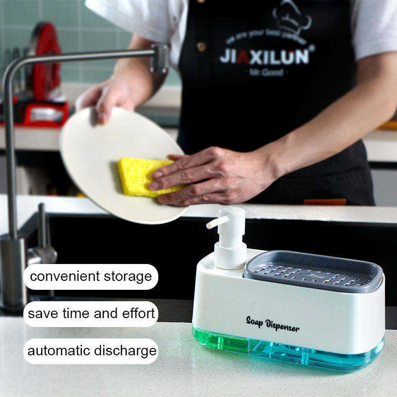Kitchen Dish Soap Dispenser Set