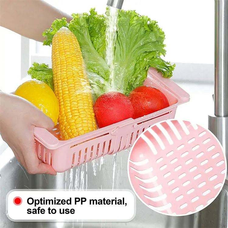 kitchen Hanging Organizer Refrigerator Egg Fruit Storage Box