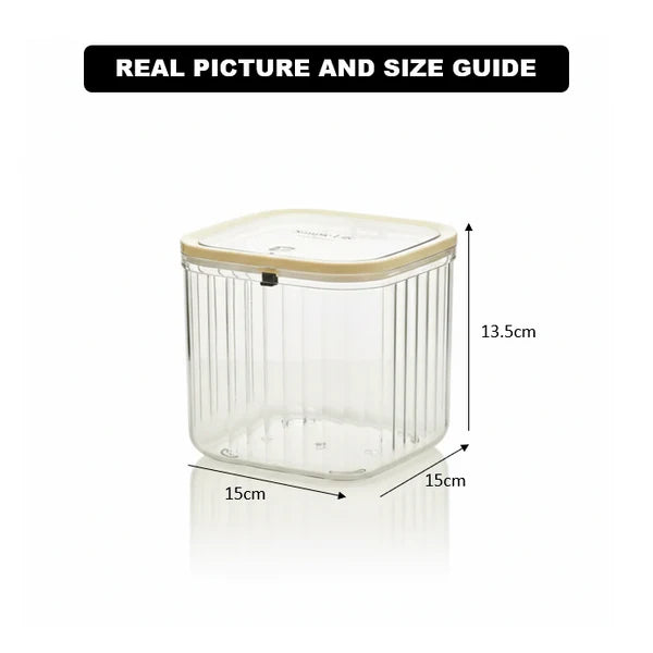 LumiSquare Multiuse Push-Open Storage Box