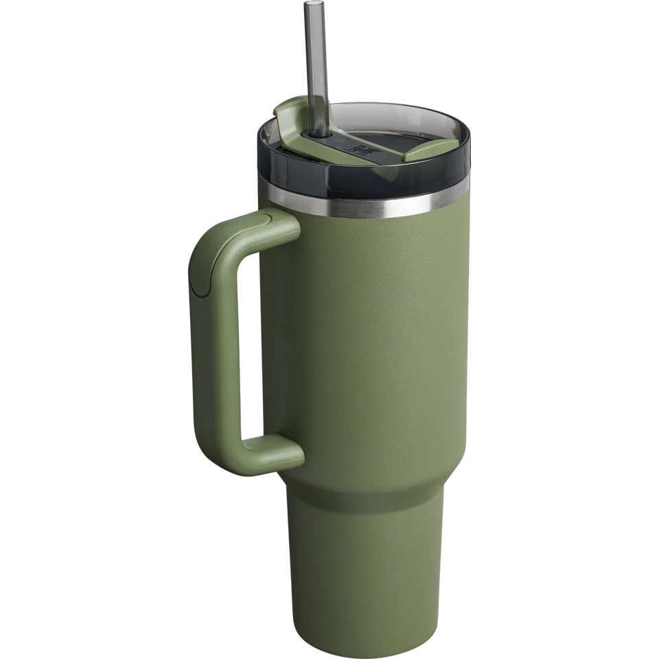 Stanley Tumbler Mug With Lid & Straw
